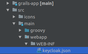 keycloak json location