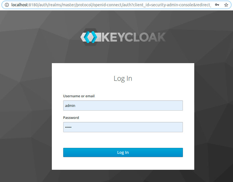 keycloak login