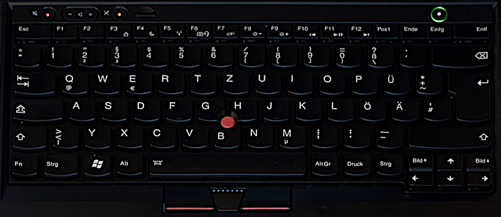 new chiclet or island 6 row Thinkpad keyboard